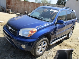 2004 TOYOTA RAV4 L BLUE 2.4L AT 2WD Z16290